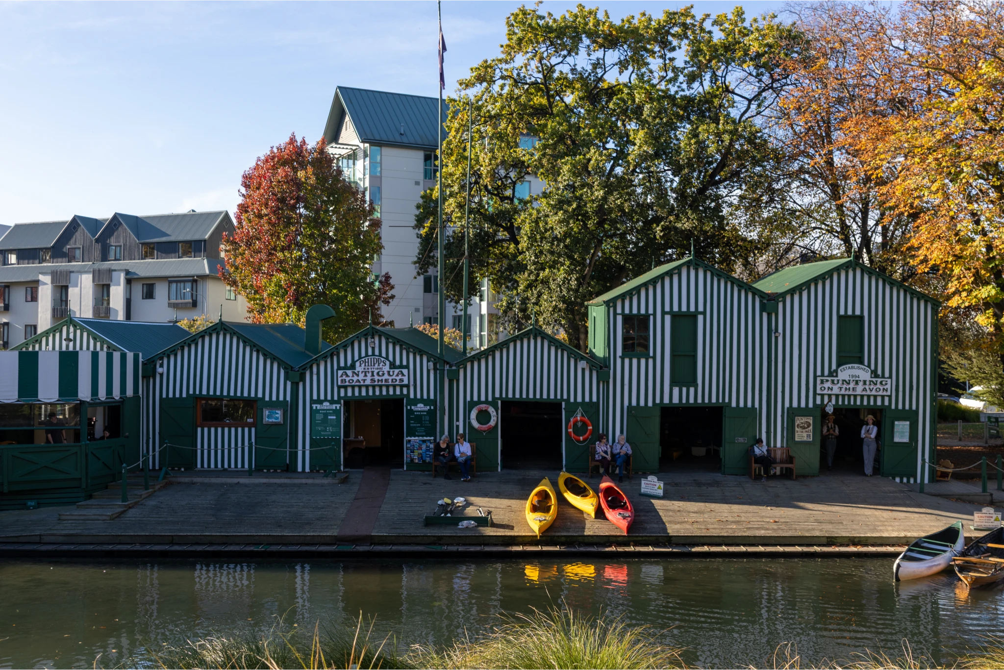 Antigua Boat Sheds — finished restoration