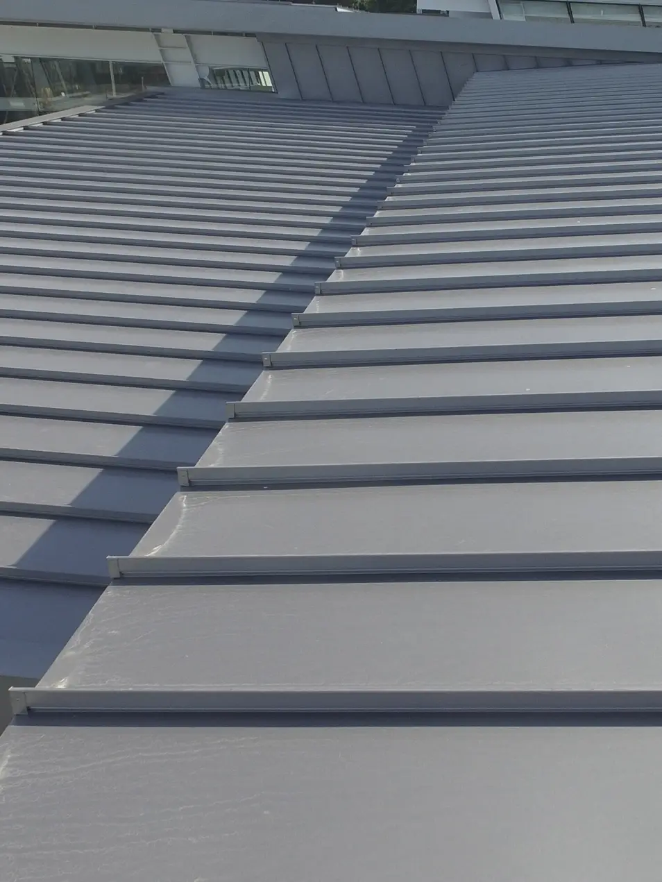 Dimond Heritage Tray roof install — Halswell Library, Christchurch